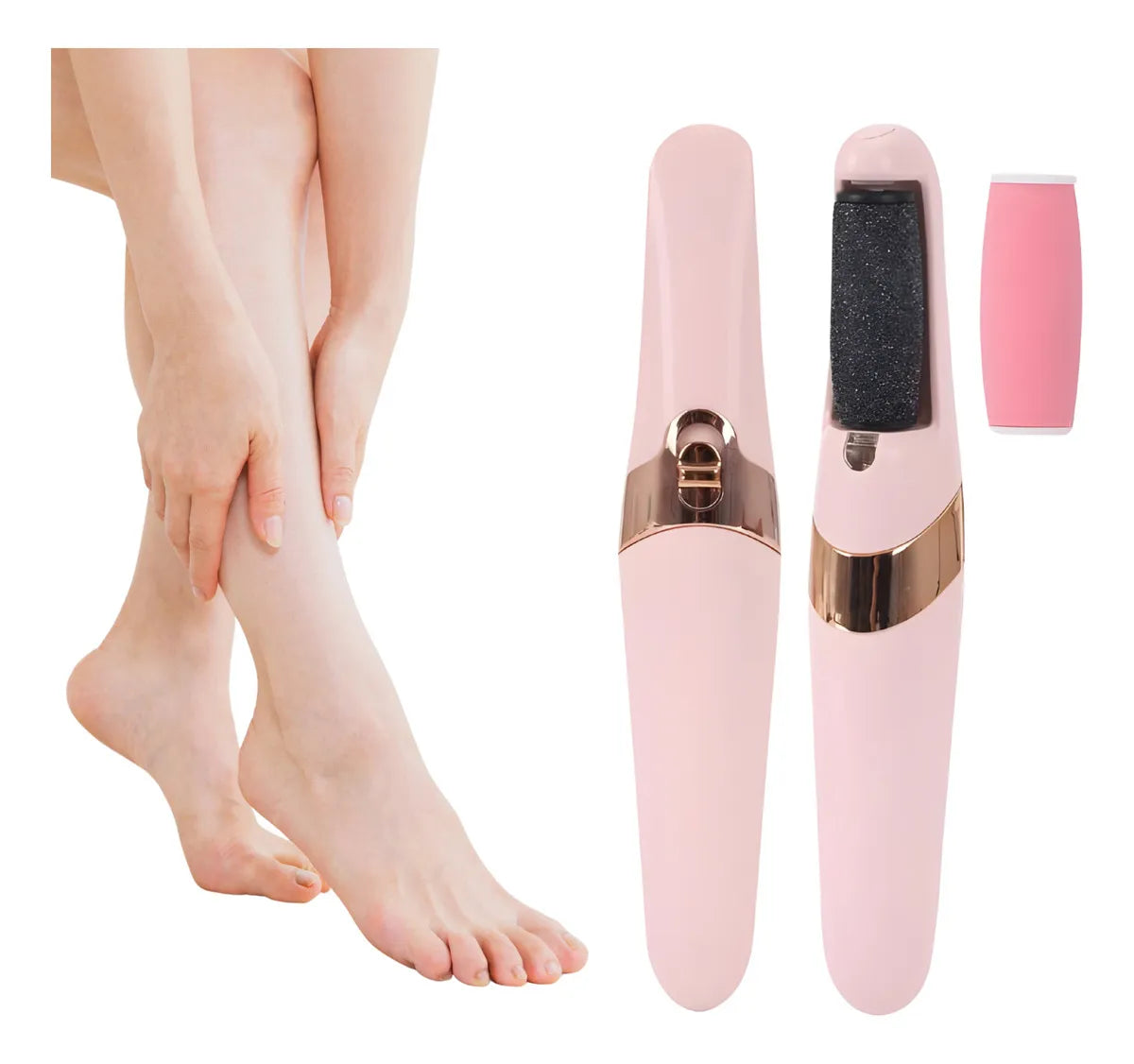 Exfoliante de pies eléctrico