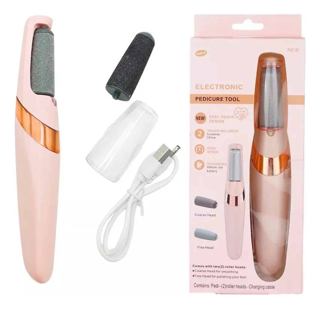 Exfoliante de pies eléctrico