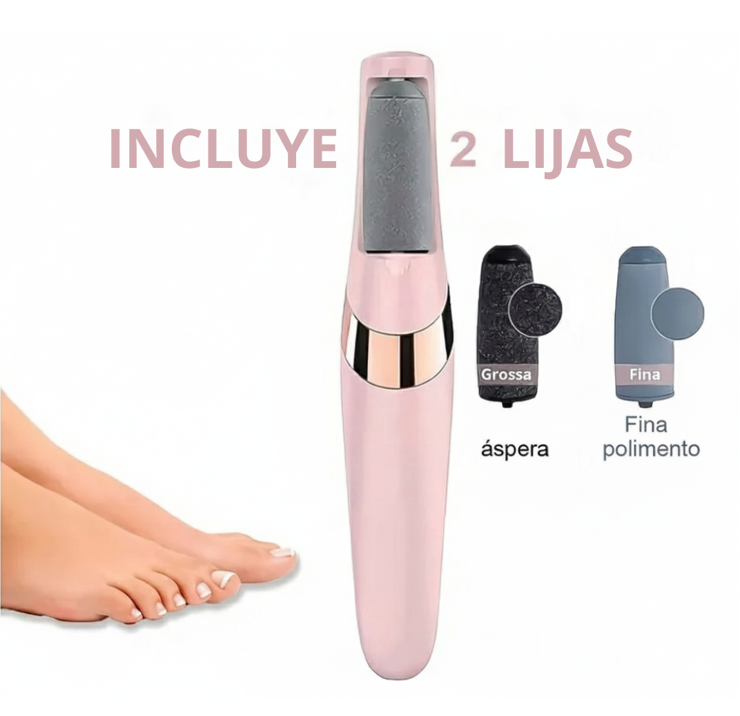 Exfoliante de pies eléctrico