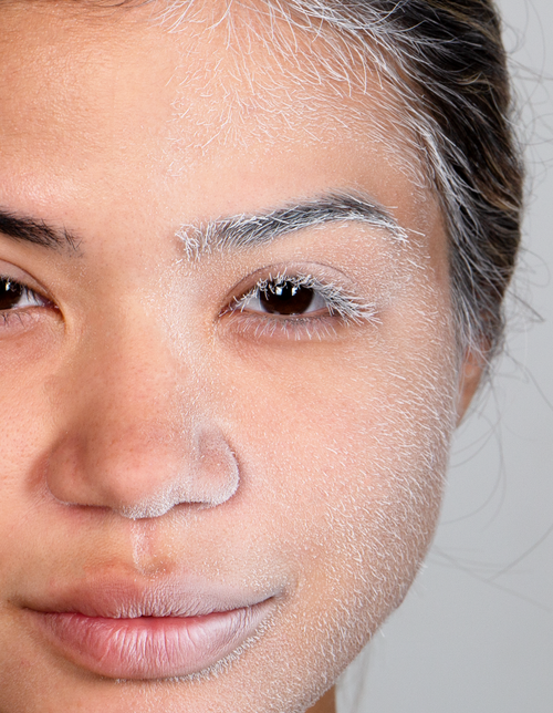 Spray Identificador Para Dermaplaning + 4 Rasuradores